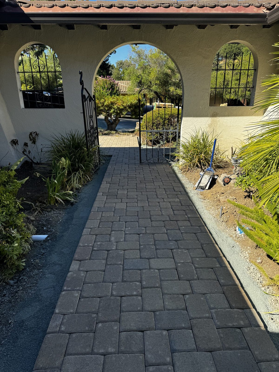 Paver Driveway Installation