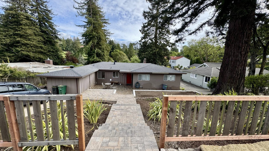 Front Yard Walkway & Landscape Renovation